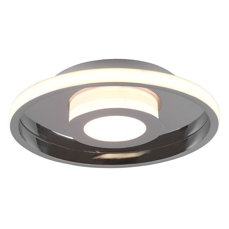 Chrómové stropné svietidlo do kúpeľne moderné, Kayla, 28 W, LED 3000 K, IP44 Chrómové stropné svietidlo do kúpeľne moderné, Kayla, 28 W, LED 3000 K, IP44