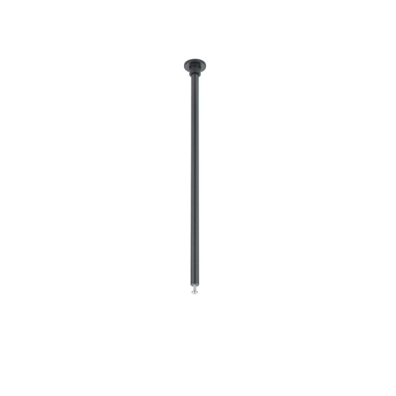 Závesný kus 2-fázové osvetlenie koľajnice, 25 cm, čierny