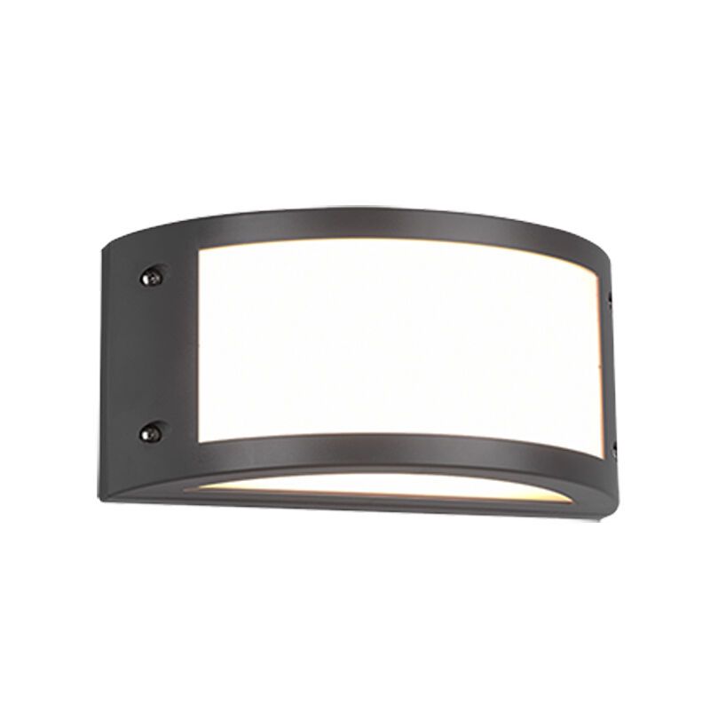 Antracité vonkajšie svietidlo moderné, Ivo, 12 W, LED 3000 K, IP54