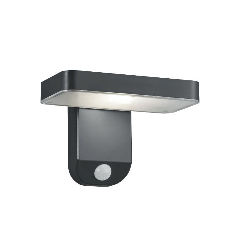 Antracité vonkajšie nástenné svietidlo so senzorom pohybu moderné, Summer, 4,5 W, LED 3000 K, IP44