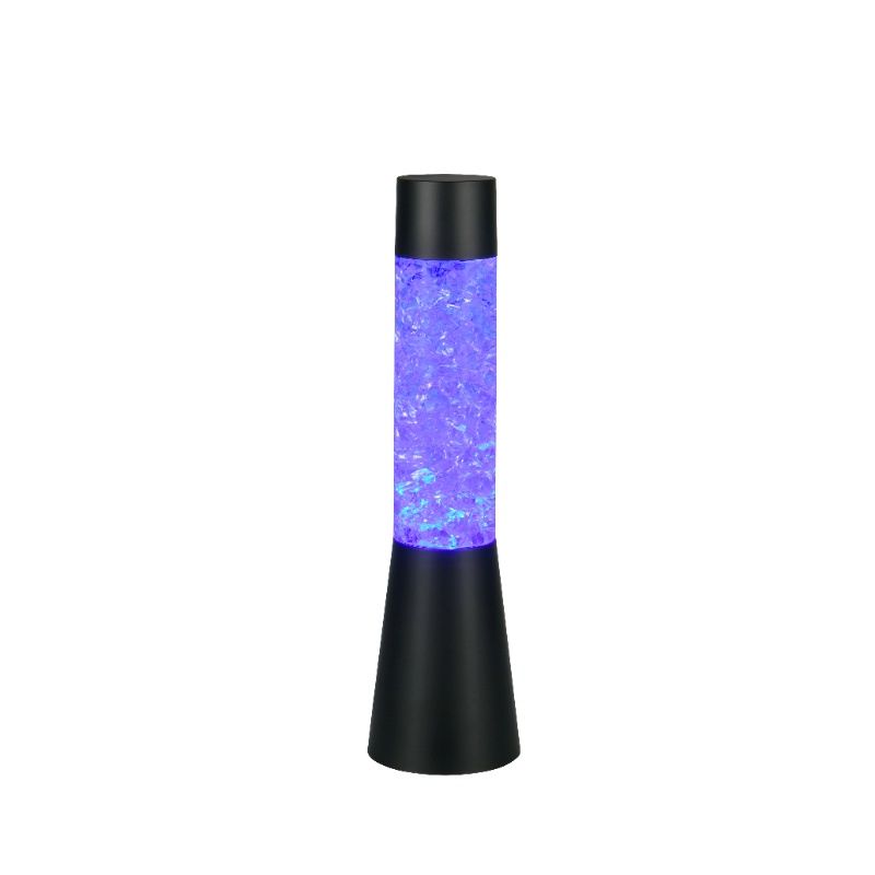 Čierna stolná lampa do detskej izby moderná, Soumia, s vypínačom