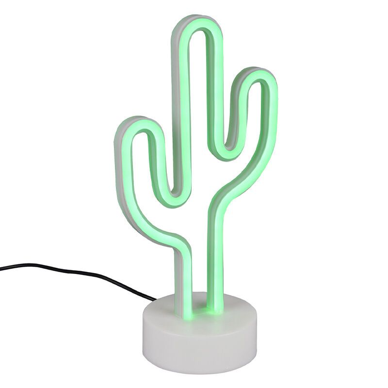 Zelená stolná lampa do detskej izby plastová, Setian, 1 W, LED 3000 K