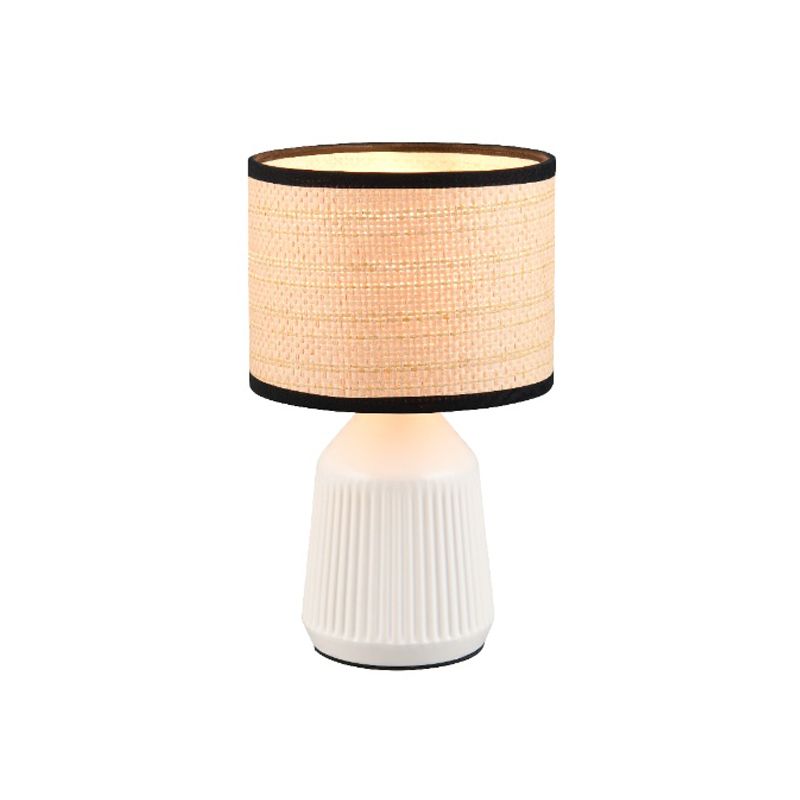 Keramická stolová lampa biela, Shivam Keramická stolová lampa biela, Shivam