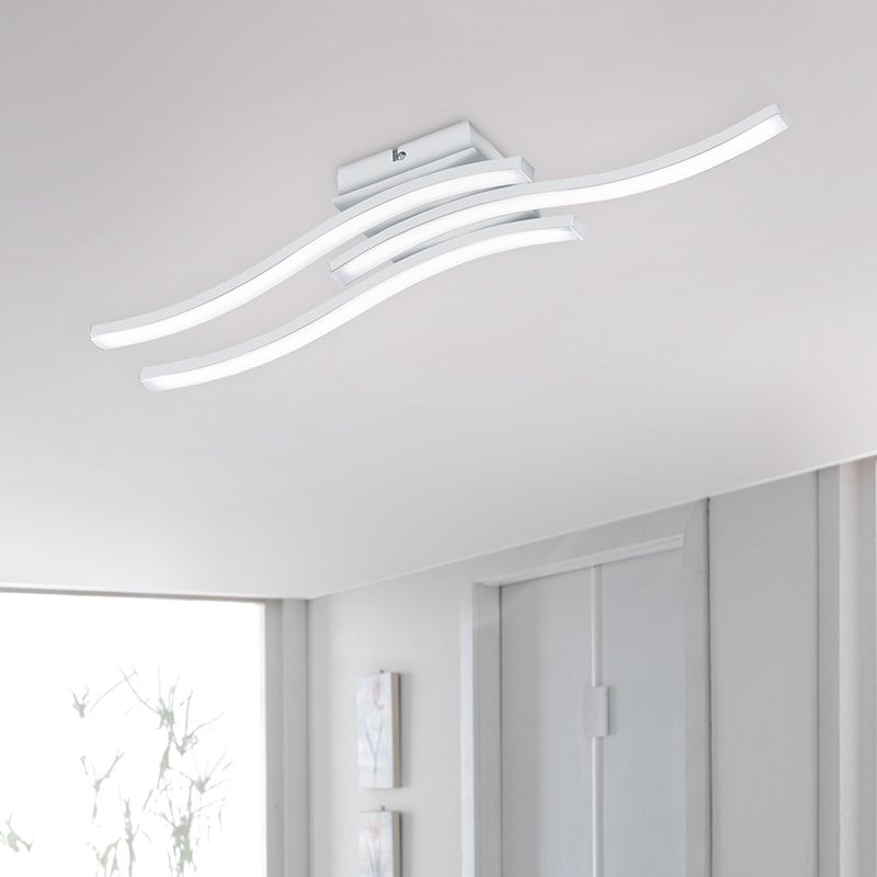Biela stropná lampa moderná, Go, 5 W, LED 4000 K