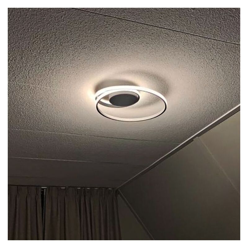 Biela stropná lampa moderná, Sassandra, 22 W, LED 3000 K, s 3-stupňovým stmievačom Biela stropná lampa moderná, Sassandra, 22 W, LED 3000 K, s 3-stupňovým stmievačom