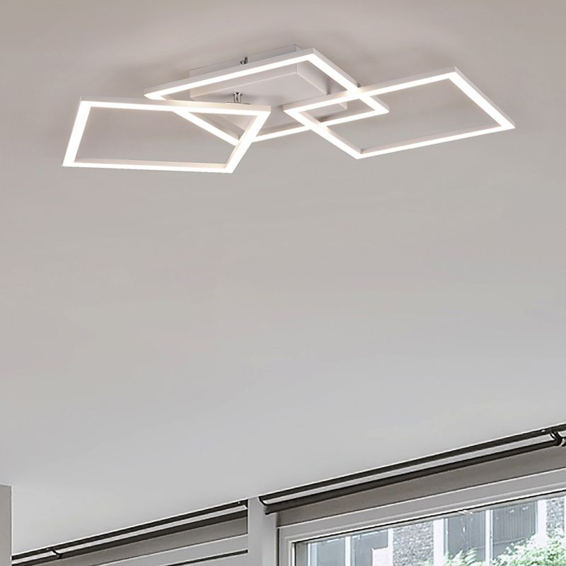 Biela stropná lampa moderná, Margaux, 31 W, LED 4000 K
