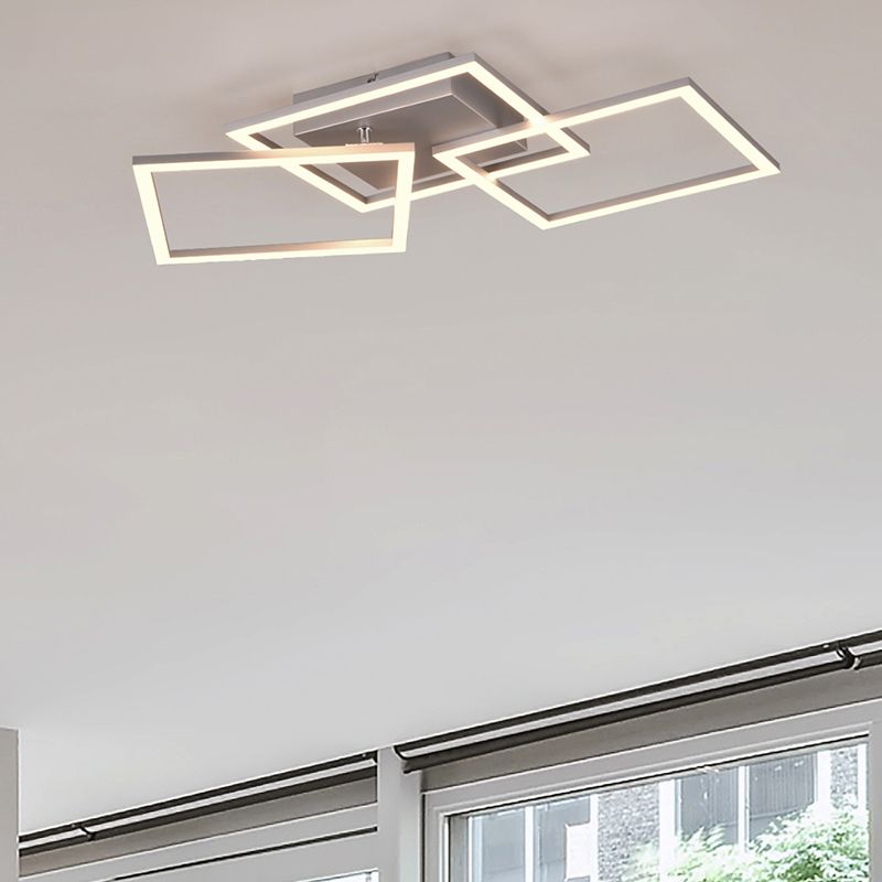 Chrómová stropná lampa moderná, Margaux, 31 W, LED 3000 K
