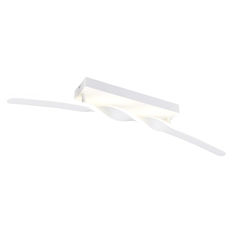 Biele stropné svietidlo dizajnové, Quirinus, 18 W, LED 4000 K