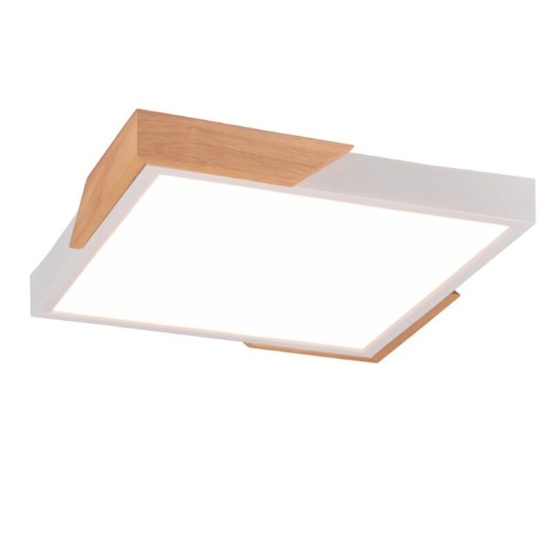Biela stropná lampa moderná, Selinde, 20 W, LED 3000 K, s 3-stupňovým stmievačom
