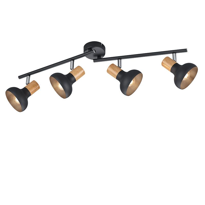 Čierne stropné bodové svetlo moderné, Toos