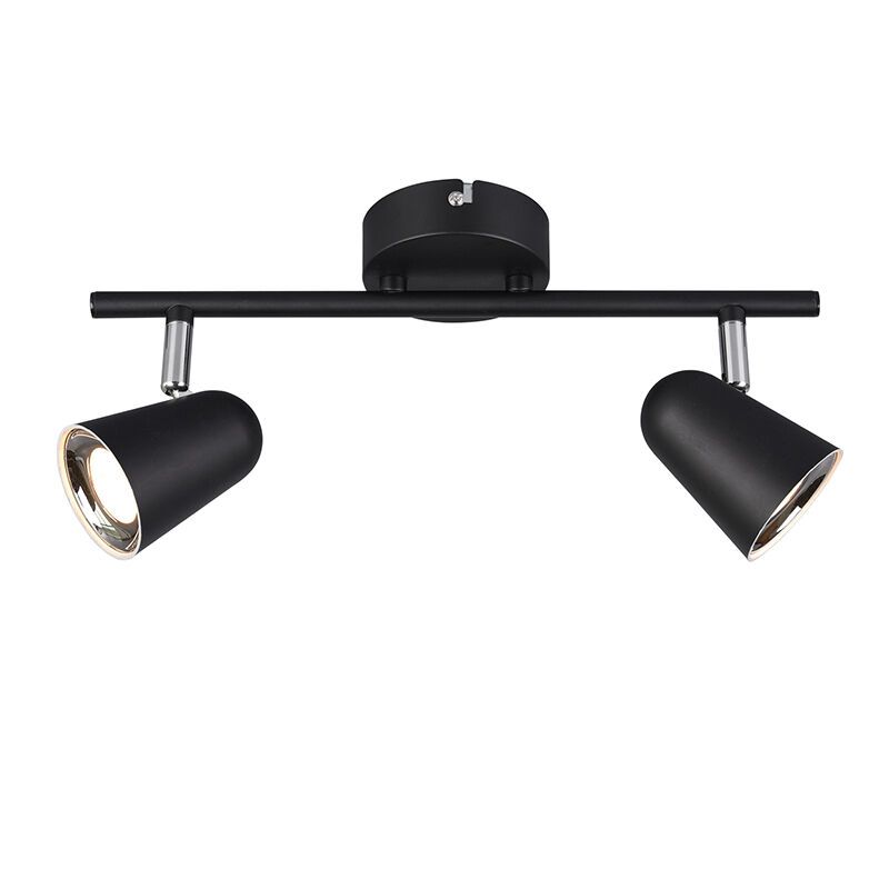 Čierne stropné bodové svetlo moderné, Taj, 3 W, LED 3000 K Čierne stropné bodové svetlo moderné, Taj, 3 W, LED 3000 K