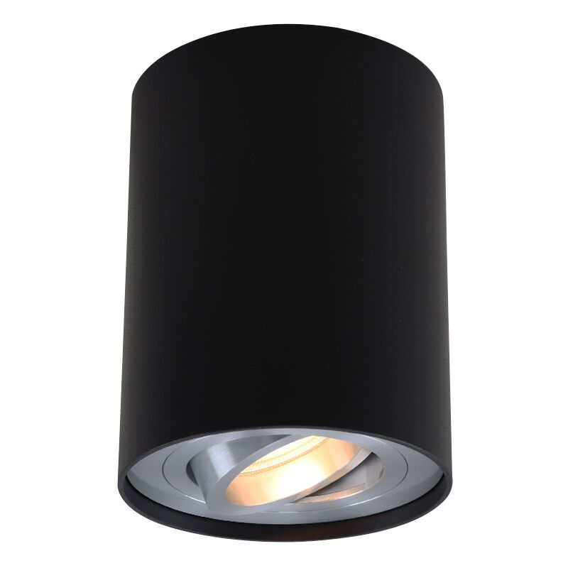 Moderné prisadené stropné svietidlo čierne, Snertinge