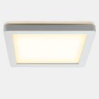 Plastové stropné svietidlo do kúpeľne biele, Shivani, 15 W, LED 3000 K, IP44