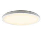 Plastová stropná lampa biela, Shona, 22 W, LED 3000 K, s 3-stupňovým stmievačom