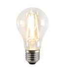 LED žiarovka E27 Olucia Fos, A60, 4W, 2700K, so súmrakovým senzorom