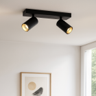 Moderné stropné bodové svetlo čierne, Nadi