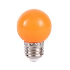 Oranžová LED žiarovka - 1 Watt