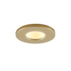 Moderné podhľadové svietidlo do altánku mosadzné, Dico, 3 W, LED 2700 K, IP65