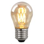 Stmievateľná LED žiarovka E27 Olucia Tuelo, jantárová, 4W, 2200K