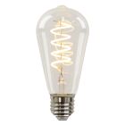 Stmievateľná E27 Olucia LED Edison lampa Tuelo, 4W, 2700K