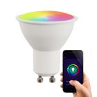 Inteligentná LED lampa GU10 Olucia Antonie, 5W, RGBW