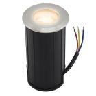 Hliníkové nájazdové svietidlo chrómové, Catamarca, 3 W, LED 3000 K, IP68