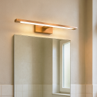 Moderné nástenné svetlo do kúpeľne medené, Steffy, 6 W, LED 2700 K, IP44