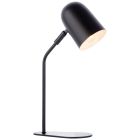 Moderná stolová lampa čierna, Lukas, s vypínačom