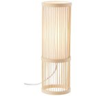 Drevená stolová lampa, Kayra, s vypínačom