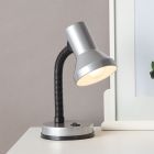Plastová lampa na písací stôl sivá, Loet, s vypínačom