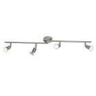 Kovové stropné bodové svetlo chrómové, Hayo, 50 W, LED 3000 K