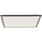 Moderná LED panelová stropná lampa čierna, Usman, 24 W, LED 4000 K