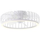 Moderný stropný ventilátor biely, Tolga, 36W, 2700K-4000K-6500K LED, s diaľkovým ovládaním