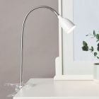 Plastové bodové svetlo na klip biele, Kit, 2,4 W, LED 3000 K, s vypínačom