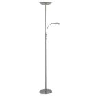 Moderná stojaca lampa chrómová, Elina, 18 W, LED 3000 K