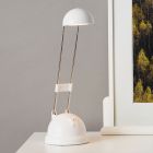 Moderná lampa na písací stôl biela, Louna, 6 W, LED 2700 K, s vypínačom