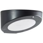 Moderné solárne vonkajšie nástenné svietidlo čierne, Winesh, 3 W, LED 4000 K, IP44