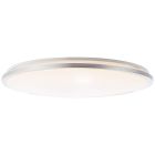 Moderná stropná lampa biela, Haron, 60 W, LED nastaviteľný od teplej po studenú bielu, s diaľkovým ovládačom