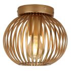 Industriálna stropná lampa zlatá, Lieve