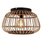 Rustikálna stropná lampa hnedá, Cherine