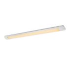 Plastová LED lišta 60cm biela, Enrique, 20 W, LED 3000 K