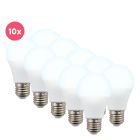 Balenie 10 ks Lagiba E27 LED žiarovky Bradley, A60, 7W, 6500K