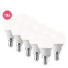 10 kusov LED žiaroviek E14 Lasco, P45, 3W, 3000K