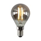 Stmievateľná LED žiarovka E14 Olucia, P45, 3W, dymové sklo, 2200k