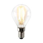 Stmievateľná LED žiarovka E14 Olucia, P45, 3W, priehľadné sklo, 2700k