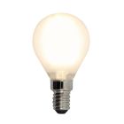 Stmievateľná LED žiarovka E14 Olucia, P45, 3W, biele sklo, 2700k