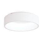 Plastové dizajnové stropné svietidlo biele, Elsje, 26 W, LED 3000 K