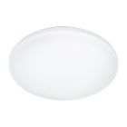 Oceľová stropná lampa biela, Eloise, 7 W, LED 3000 K