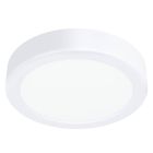 Plastová stropná lampa biela, Geraldo, 11 W, LED 3000 K