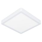 Plastové stropné svietidlo do kúpeľne biele, Geraldo, 17 W, LED 3000 K, IP44